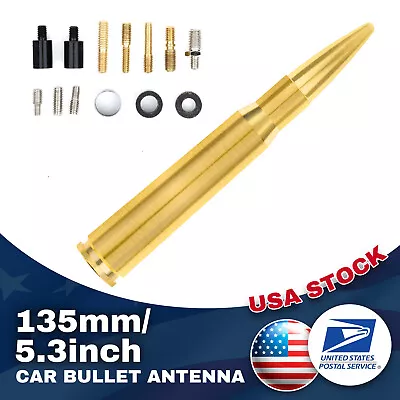 Bullet Antenna For Harley Davidson Motorcycles Street Glide Road Glide - Golden • $12.99