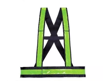 CAB High Visibility Heavy Duty Safety Belt Harness Green Small NEW - Coal Miner • $14.99