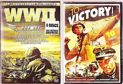 13 Movies To Victory World War Ll Collection DVD Classic Films Factory Sealed • $12.95