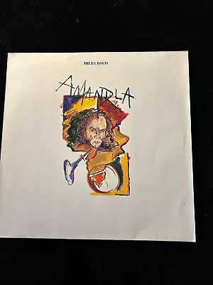 Miles Davis Amandla Vinyl Lp • £14