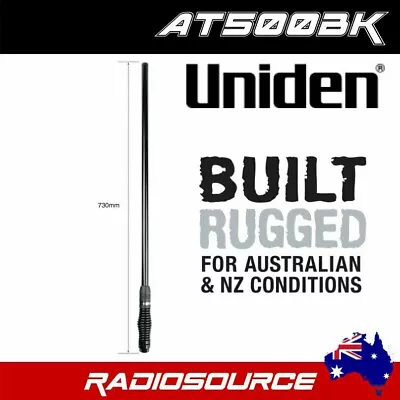 UNIDEN AT500BK 5.5dBi 73CM BLACK FIBREGLASS RADOME UHF ANTENNA KIT • $116