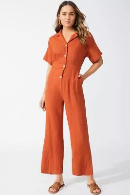 $33.06 • Buy Emerge Linen Blend Jumpsuit Womens Clothing  JumpSuits