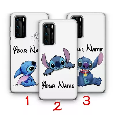 Custom Stitch 2 HUAWEI P9 P10 P20 P30 P40 LITE PRO LG G6 PHONE CASE COVER Name • £17.99