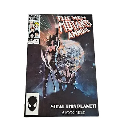 The New Mutants Annual: Steal This Planet Comic Book Marvel Comics Mutants X-Men • $4.19