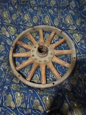 Vintage Antique Ford Model T 25  Wooden Spoke Wheel Rim Tire Hub Original • $300