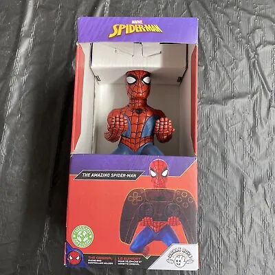 Spider Man 8.5  Figure Phone & Game Controller Holder By Cable Guys • $32