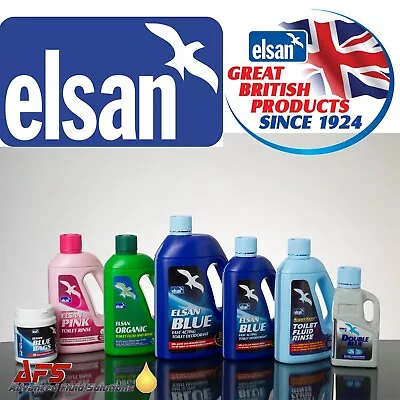 Elsan Toilet Chemical Fluids Motorhome Caravan & Camping Loo Cleaner Cassette UK • £28.42