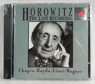 CD  Horowitz - The Last Recording  Chopin Haydn Liszt Wagner Sony New Sealed • $14