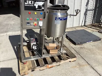 JKI 50 Liter Stainless Steel Mixing Tank. JKLMV-50L • $2450