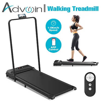 $259.90 • Buy Advwin Electric Treadmill Walking Pad Exercise Machine Foldable Fitness Home Gym