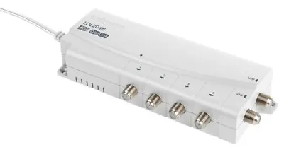 DigiLink IR Bypass Distribution Amplifier 4 Way - Signal Booster 5G  LDL204B • £28