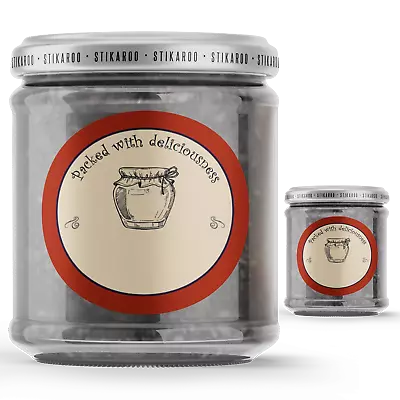 £2.75 • Buy Houston Blank JAM POT JAR LABELS HOMEMADE PRESERVES CONSERVE