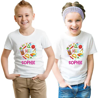 Personalized Add Your Name World Maths Day 2023 Kids T-Shirt • £7.59