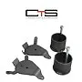 Air Bag Brackets Chevy Front Suspension S10 GMC S15 Air Ride Cups Lowered • $112.19