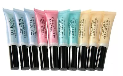 10 X Collection Glam Crystals Holographic Lip Toppers | Job Lot | RRP £40 • £13.99