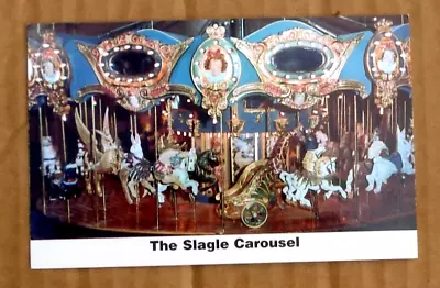 Slagle Carousel Shorty's Shop Bethany Beach Delaware DE Vtg Postcard Unused • $7.99