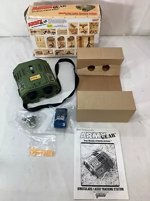 1989 Galoob Army Gear Binoculars / Laser Tracking Station Playset Complete Boxed • $299.89