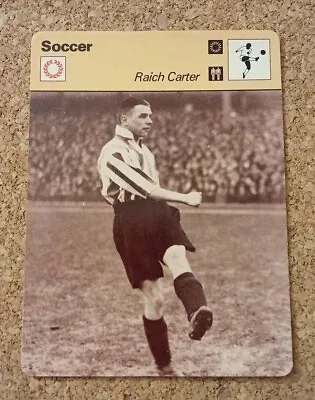 Editions Rencontre Sportscaster 1979 Soccer Football Raich Carter Sunderland • £4.99