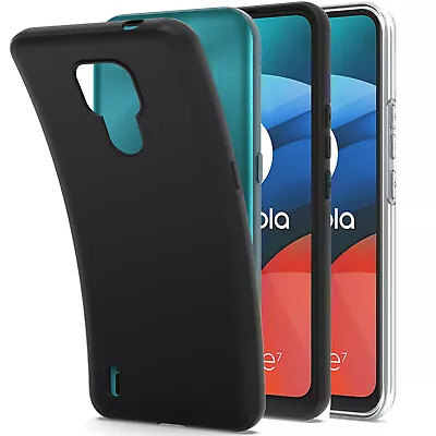 For Motorola Moto E7 Phone Case Slim Fit Minimal Cover Soft Flexible TPU Rubber • $5.99