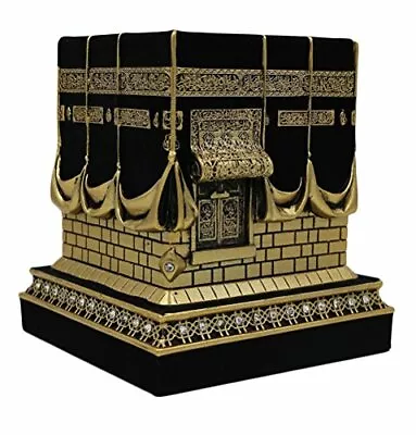 Islamic Decor Ramadan Eid Gift  Kaba Replica Model Showpiece (Large Gold) • $54.98