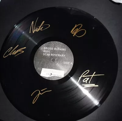 Signed Foo Fighters LP Wasting Light • $215