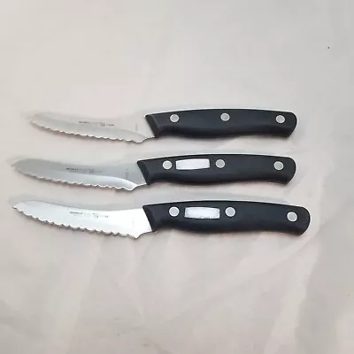 Miracle Blade World Class Series Set Of Three (3) Serrated Steak Knives • $11.99