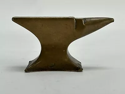 Vintage Small Brass Jewelers Anvil 10 Oz. • $53.99