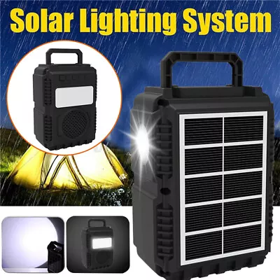 Power Station Solar Generator Panel Power Bank Outlet Emergency Camping Portable • $20.99