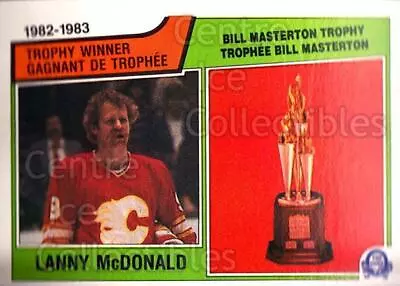 1983-84 O-Pee-Chee #208 Lanny McDonald Masterton Trophy • $1.46