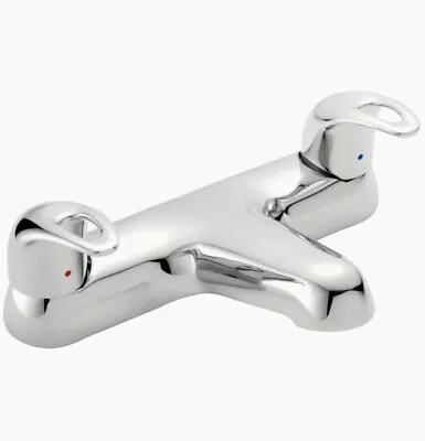 £69.99 • Buy Rancis Pegler Comap Izzi Chrome Dual Control Deck Mounted Bath Filler (T5)