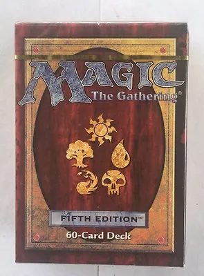 Magic 5th Edition Fifth Tournament Deck Box English Factory Sealed • $149.85