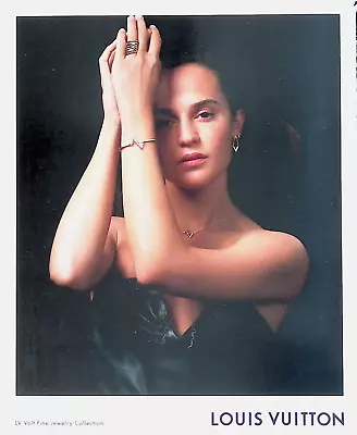 Louis Vuitton Jewelry Advertising Print Ad Town & Country Magazine March 2022 • $12.99