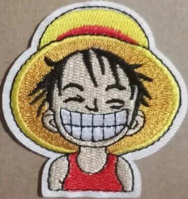 One Piece Monkey D. Luffy Embroidered Iron On Patch • $5.95