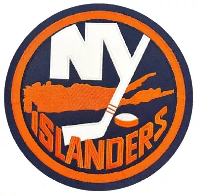 New York Islanders Primary Team Logo Front Jersey Crest Patch 10.5   • $29.99