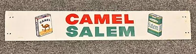 Vintage CAMEL & SALEM Cigarettes Metal Sign Advertising Litho Packs AMD Co. USA • $55.44