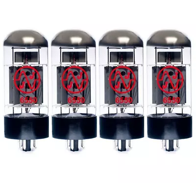 $249.95 • Buy Jj Electronics 6550 Matched Quad Power Tubes (4 Tubes) New In Box