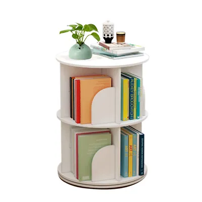 $56.50 • Buy Rotating Bookshelf 360 Display Floor Standing Bookcase Storage Rack For Kids New