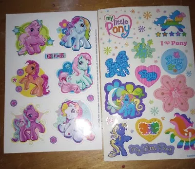 Vintage My Little Pony Sticker Sheets • $12