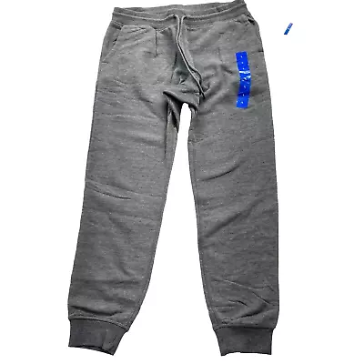 Hurley Men Fleece Joggers Pants Sweatpants Gray Size L • $13.87