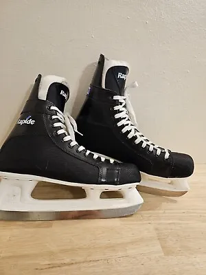 CCM Men's Rapide 101 Ice Hockey Skates Black Size 10 • $29.99