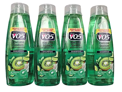 VO5 Shampoo KIWI LIME SQUEEZE 15oz ( 4 Bottles ) • $18.95