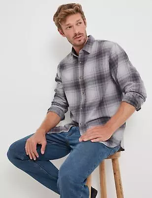 RIVERS - Mens Tops -  Heavy Flannel Long Sleeve Shirt • $11.45