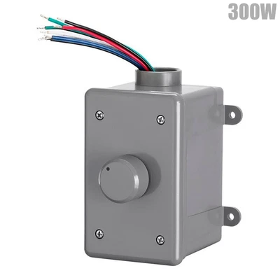 $62.48 • Buy 300W Outdoor Impedance Matching Volume Control W/ Rotary Knob Weather Resistant