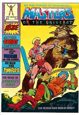Masters Of The Universe Magazine #8 (1986) VG/FN  UK Edition  He-Man - Skeletor  • $24.99