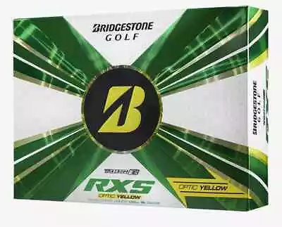 NEW Bridgestone 2022 Tour B RXS Golf Balls - Yellow - Drummond Golf • $57.95