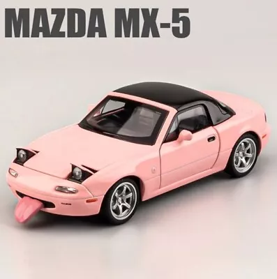 Mazda Miata MX-5 Metal Diecast Model Car Powered Lights Pop Ups And Hardtop Ect • $28.57