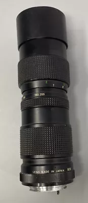 VIVITAR 85-205mm 1:3.8  Auto Zoom Camera Lens • $18.40