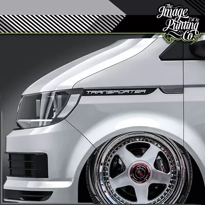 VW Transporter Wing Vinyl Decal Kit - T4 T5 T6 -  Stickers - Camper Mods TCR V1 • $43.46