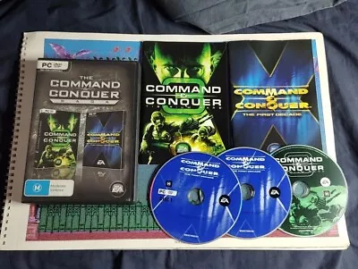 Command & Conquer The First Decade/Red Alert/Generals Zero Hour/3/Renegades PC • $30