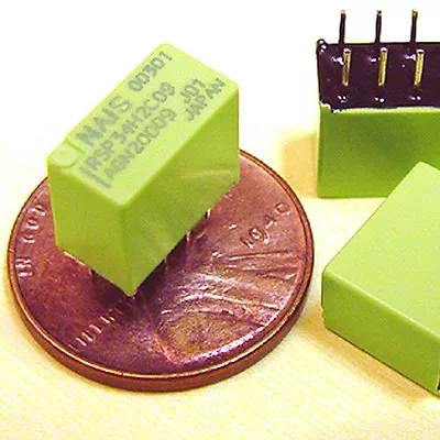 (10) Sub-Miniature DPDT RELAY - Operates On 9 To 13.5 VDC ** USA SELLER ** • $23.95